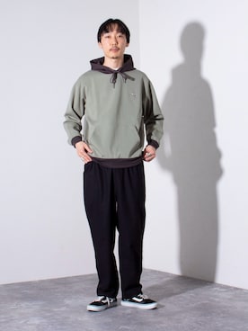 須山さん（メンズ・177cm）の春コーディネート