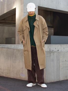 須山さん(メンズ・177cm)の秋コーディネート