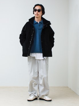 須山さん（メンズ・177cm）の秋コーディネート