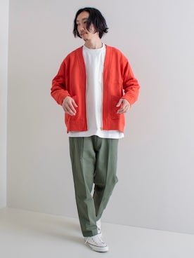 須山さん（メンズ・177cm）の春コーディネート