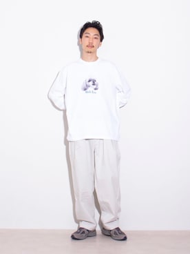 須山さん(メンズ・177cm)の夏コーディネート