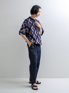 須山さん（メンズ・177cm）の春コーディネート