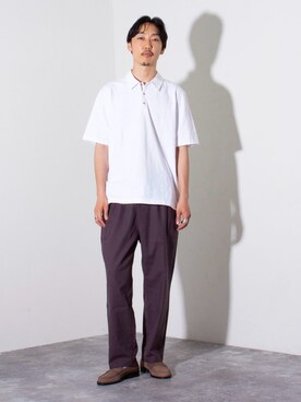 須山さん(メンズ・177cm)の夏コーディネート