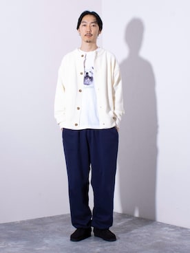 須山さん（メンズ・177cm）の秋コーディネート