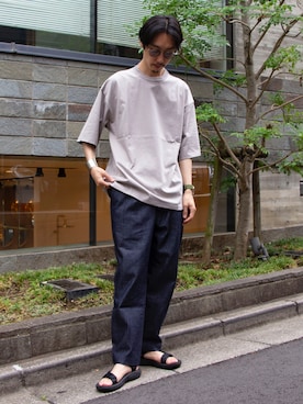 須山さん（メンズ・177cm）の夏コーディネート