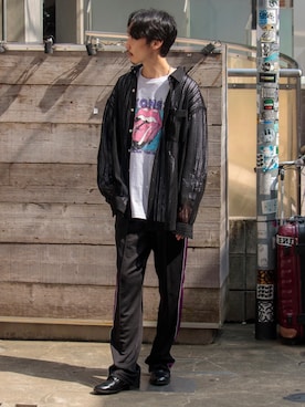 須山さん（メンズ・177cm）の夏コーディネート