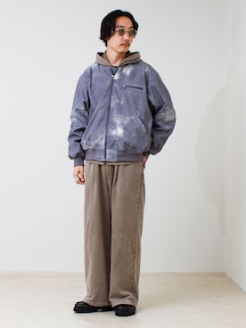 須山さん（メンズ・177cm）の秋コーディネート