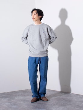 須山さん（メンズ・177cm）の冬コーディネート