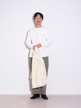 須山さん(メンズ・177cm)の秋コーディネート