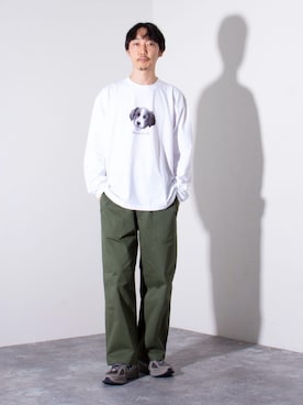 須山さん（メンズ・177cm）の冬コーディネート