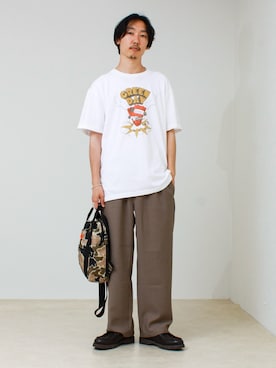 須山さん(メンズ・177cm)の夏コーディネート