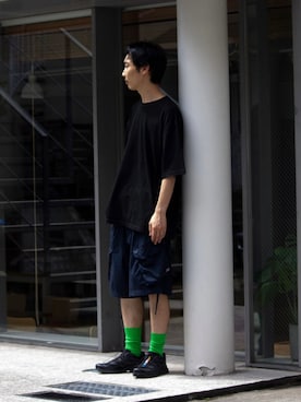 須山さん（メンズ・177cm）の夏コーディネート