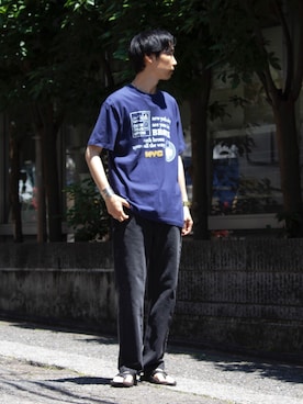 須山さん（メンズ・177cm）の春コーディネート