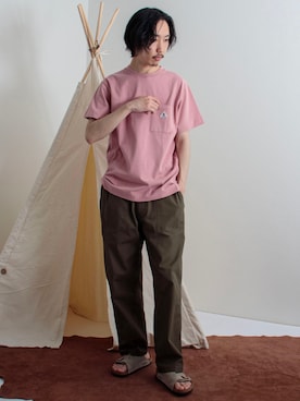 須山さん(メンズ・177cm)の春コーディネート