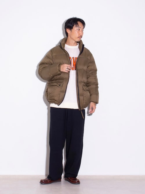 限定展開】【TAION/タイオン】GLOSTER別注 VOLUME DOWN ダウン