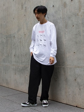 須山さん(メンズ・177cm)の夏コーディネート