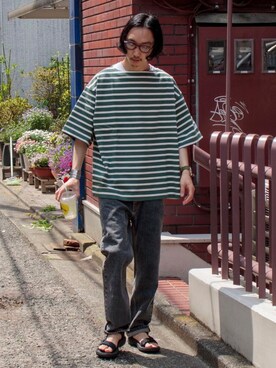 サングラスを使った 夏コーデ のメンズ人気ファッションコーディネート Wear