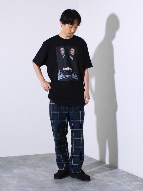 FUCT グッドフェローズ Tシャツ グリーン L goodfellas FUCT - Black Goodfellas T-Shirt | HBX - Globally Curated