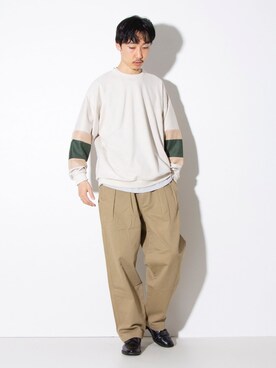 須山さん(メンズ・177cm)の冬コーディネート