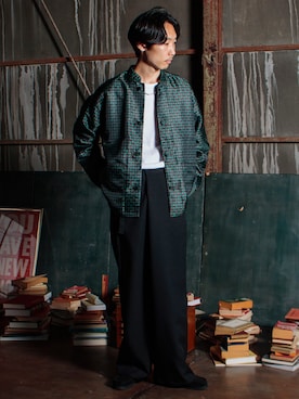 須山さん(メンズ・177cm)の秋コーディネート