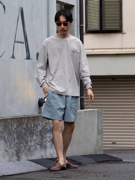須山さん(メンズ・177cm)の春コーディネート