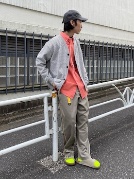 須山さん(メンズ・177cm)の冬コーディネート