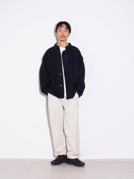 須山さん(メンズ・177cm)の秋コーディネート