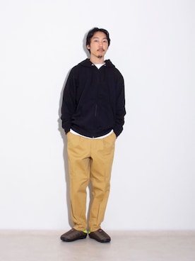 須山さん（メンズ・177cm）の秋コーディネート