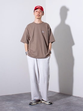 須山さん(メンズ・177cm)の冬コーディネート