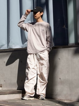 須山さん（メンズ・177cm）の春コーディネート