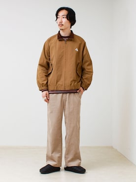 須山さん(メンズ・177cm)の秋コーディネート