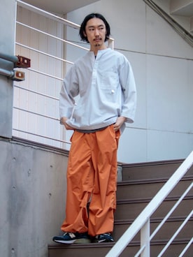 須山さん（メンズ・177cm）の春コーディネート