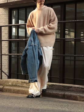 須山さん（メンズ・177cm）の冬コーディネート