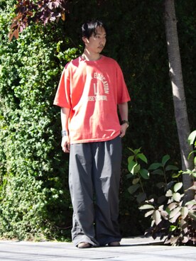 須山さん（メンズ・177cm）の夏コーディネート