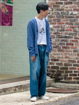 須山さん（メンズ・177cm）の夏コーディネート