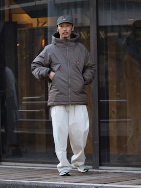 須山さん(メンズ・177cm)の秋コーディネート