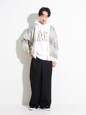 須山さん（メンズ・177cm）の冬コーディネート