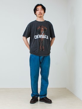 須山さん(メンズ・177cm)の夏コーディネート