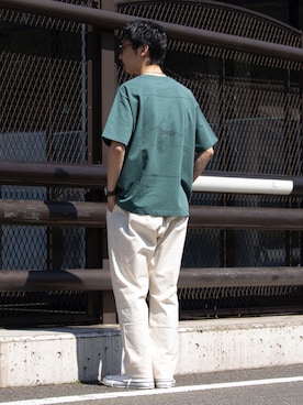 須山さん（メンズ・177cm）の春コーディネート