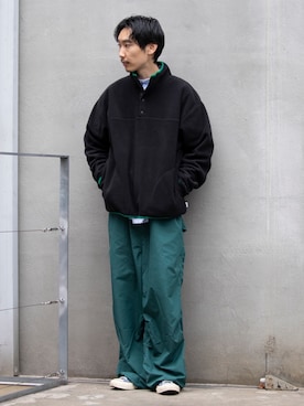 須山さん(メンズ・177cm)の冬コーディネート