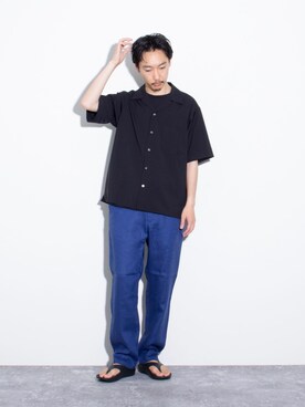 須山さん（メンズ・177cm）の夏コーディネート