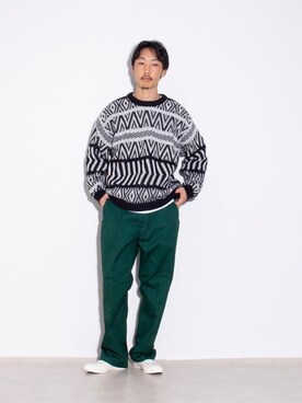 須山さん（メンズ・177cm）の秋コーディネート