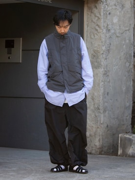 須山さん(メンズ・177cm)の夏コーディネート