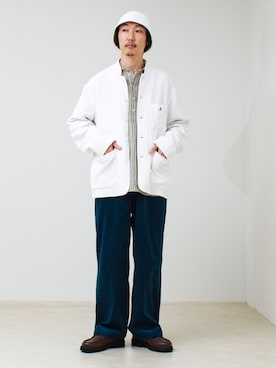 須山さん（メンズ・177cm）の秋コーディネート
