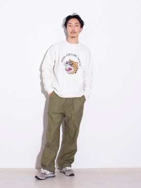 須山さん（メンズ・177cm）の秋コーディネート