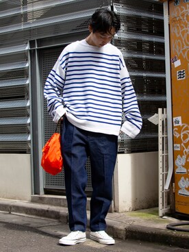 須山さん（メンズ・177cm）の秋コーディネート