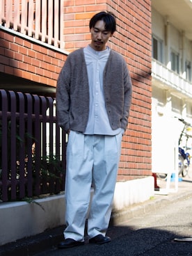 須山さん（メンズ・177cm）の冬コーディネート