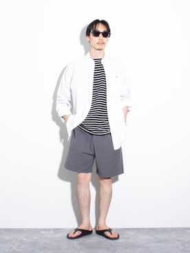 須山さん（メンズ・177cm）の春コーディネート