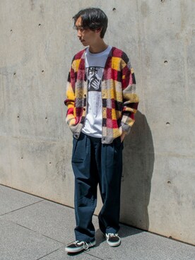 須山さん（メンズ・177cm）の夏コーディネート