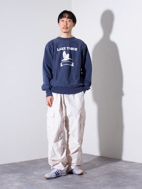 須山さん(メンズ・177cm)の春コーディネート